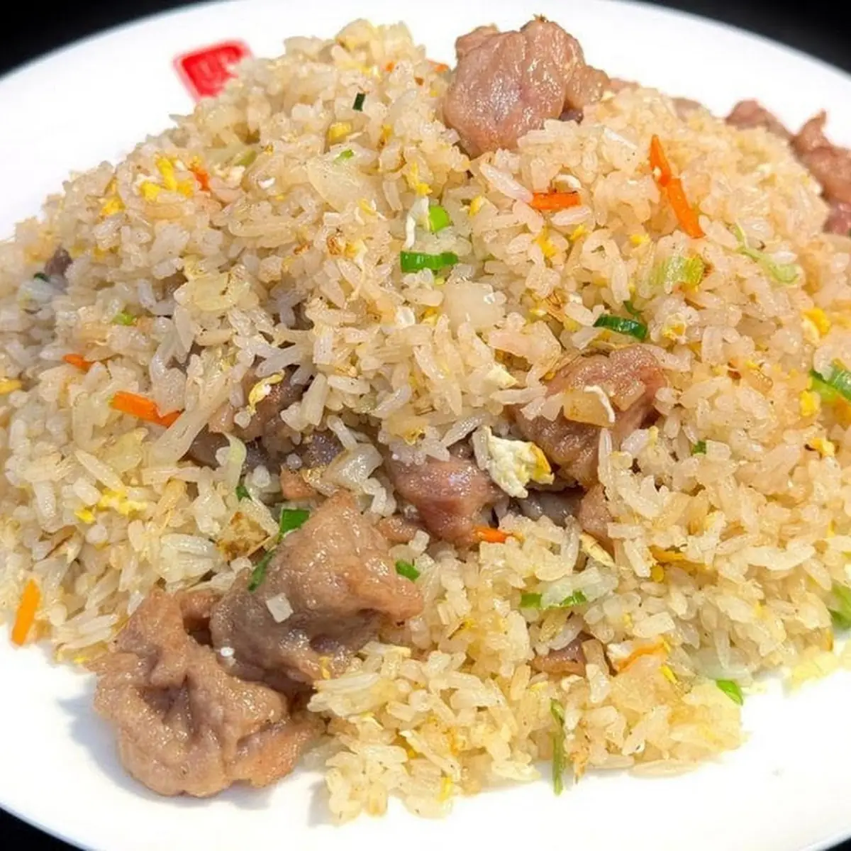 fried rice 炒饭鸡 牛 虾